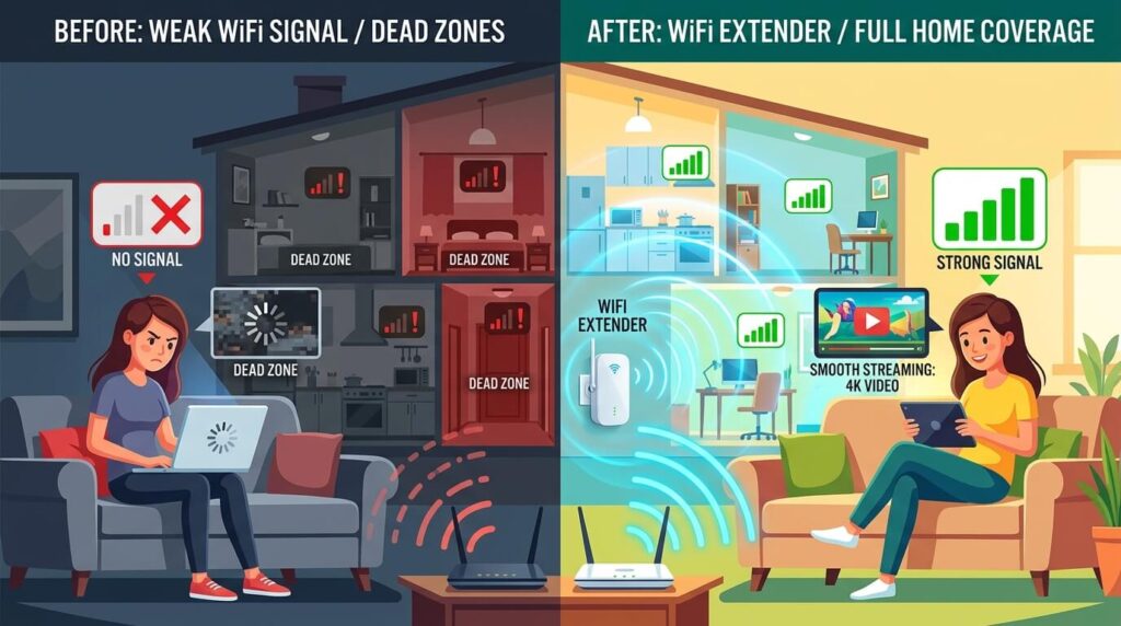 WiFi Extender Easy Setup & Performance Tips
