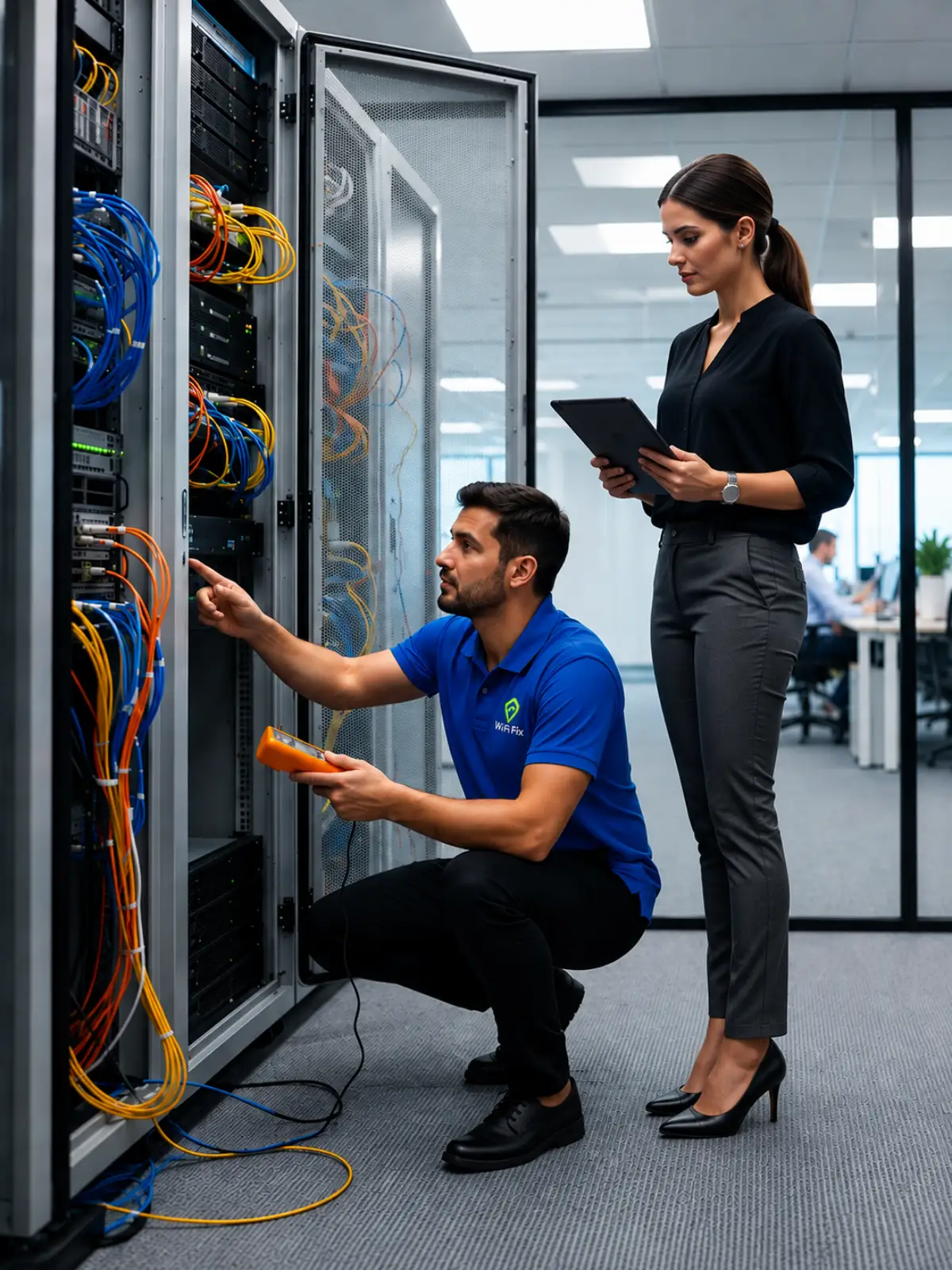 IT project management and office IT setup for small businesses in Dubai