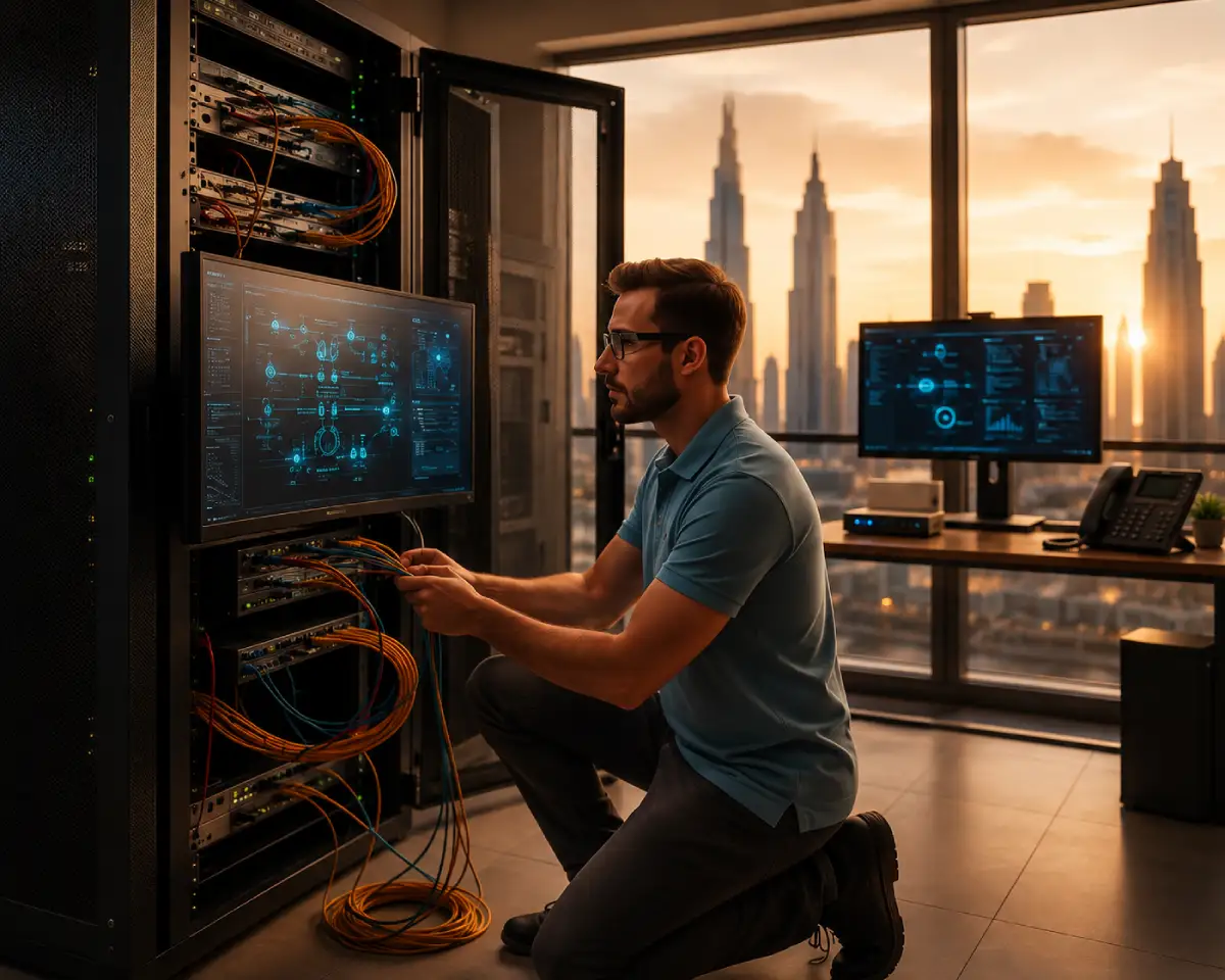 Reliable IT and WiFi support services for businesses in Dubai
