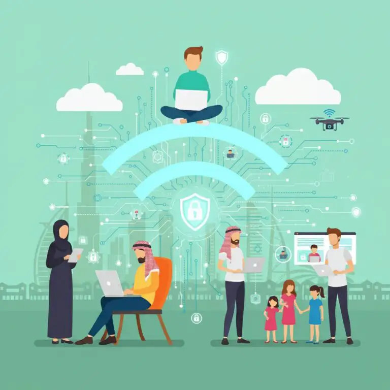 Professional IT and WiFi support services in Dubai