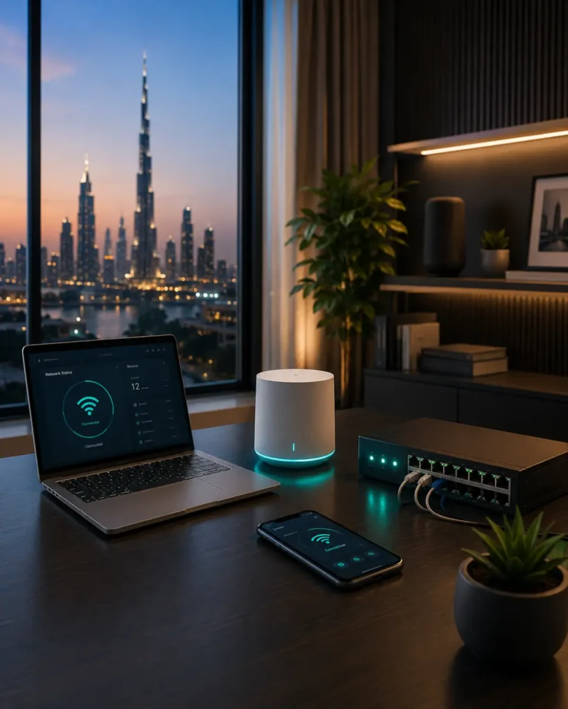 Professional WiFi and IT support for homes and businesses in Dubai